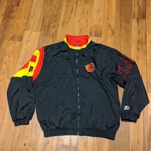 NHL Calgary windbreaker Vintage